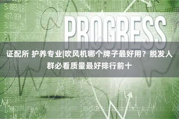 证配所 护养专业|吹风机哪个牌子最好用？脱发人群必看质量最好排行前十
