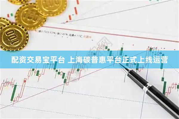 配资交易宝平台 上海碳普惠平台正式上线运营